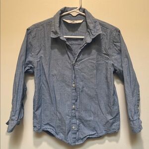 H&M Kids Light Blue Button-Down Shirt